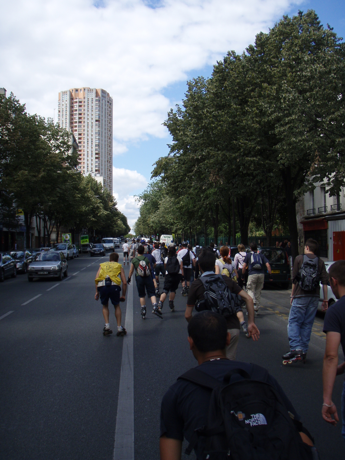 รูปถ่าย ฝรั่งเศส(France) ปารีส(Paris) เล่นสเก็ตในปารีส(Randonnee Roller et Coquillages) 2007-07 44