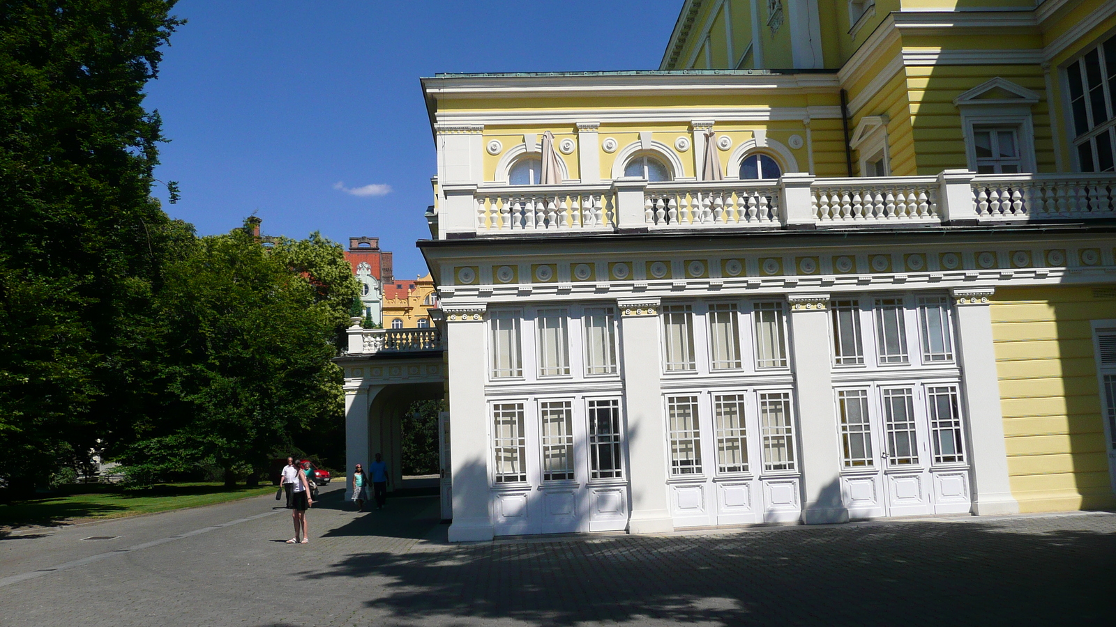 รูปถ่าย สาธารณรัฐเช็ก(Czech Republic) ปราก(Prague) สวนโซฟีน(Zofin Garden) 2007-07 8