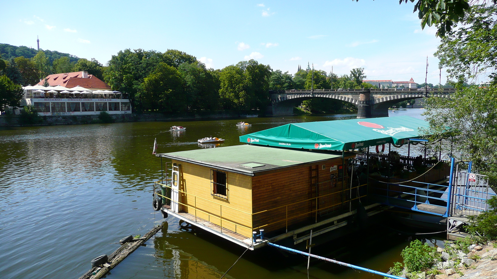 รูปถ่าย สาธารณรัฐเช็ก(Czech Republic) ปราก(Prague) สวนโซฟีน(Zofin Garden) 2007-07 18