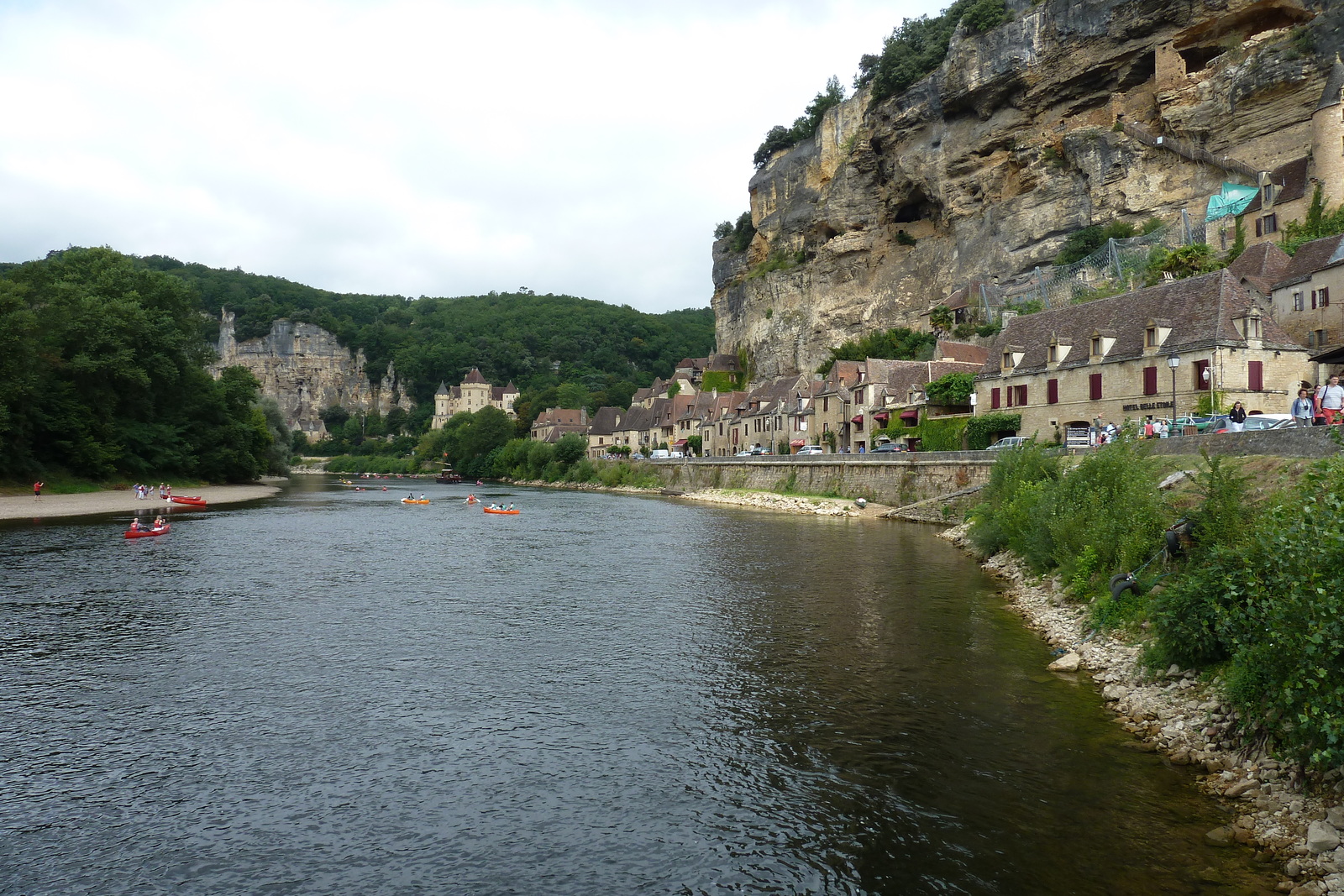 รูปถ่าย ฝรั่งเศส(France) ลาร็อก-กาฌัก(La Roque Gageac) 2010-08 3