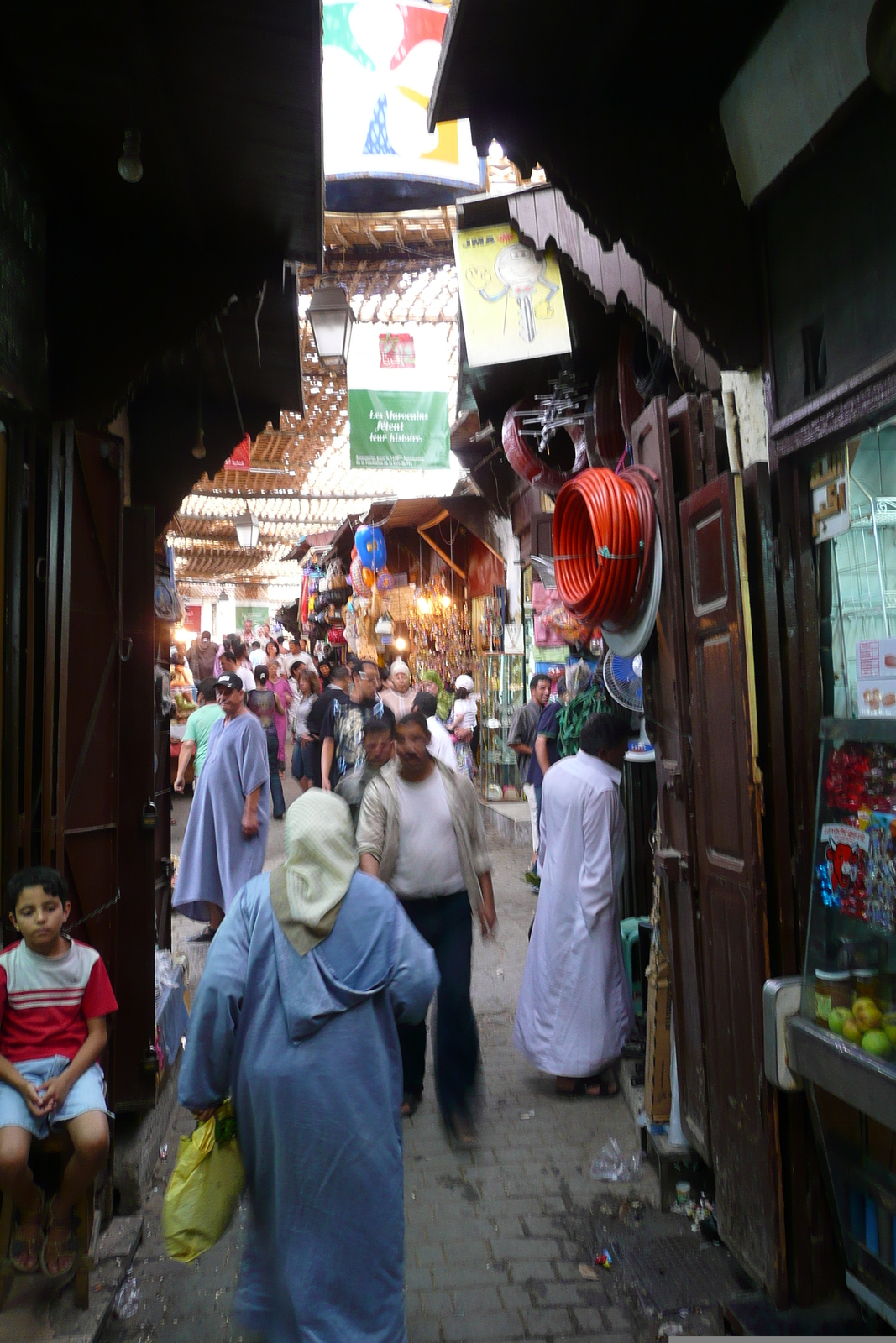 รูปถ่าย โมร็อกโก(Morocco) เฟส(Fes) เมดินาเฟส(Fes Medina) 2008-07 13