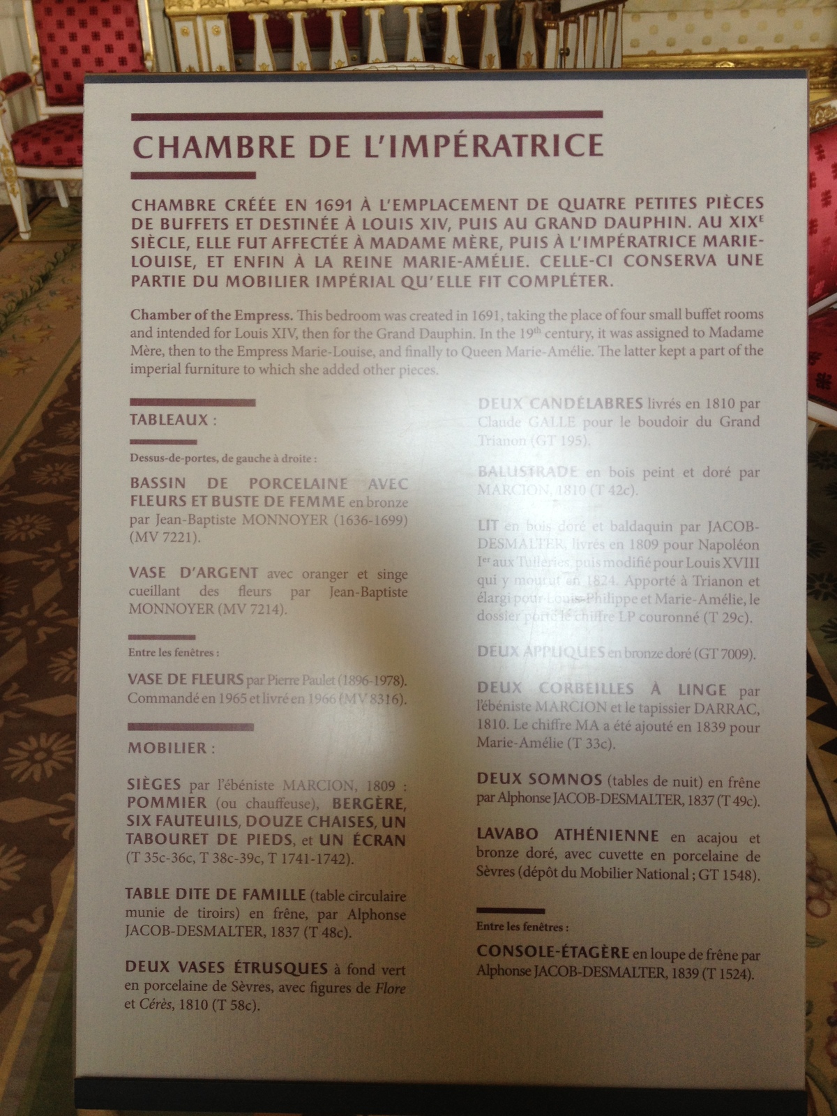 รูปถ่าย ฝรั่งเศส(France) แวร์ซาย(Versailles) พระราชวังแวร์ซาย(Versailles Palace) 2014-03 45