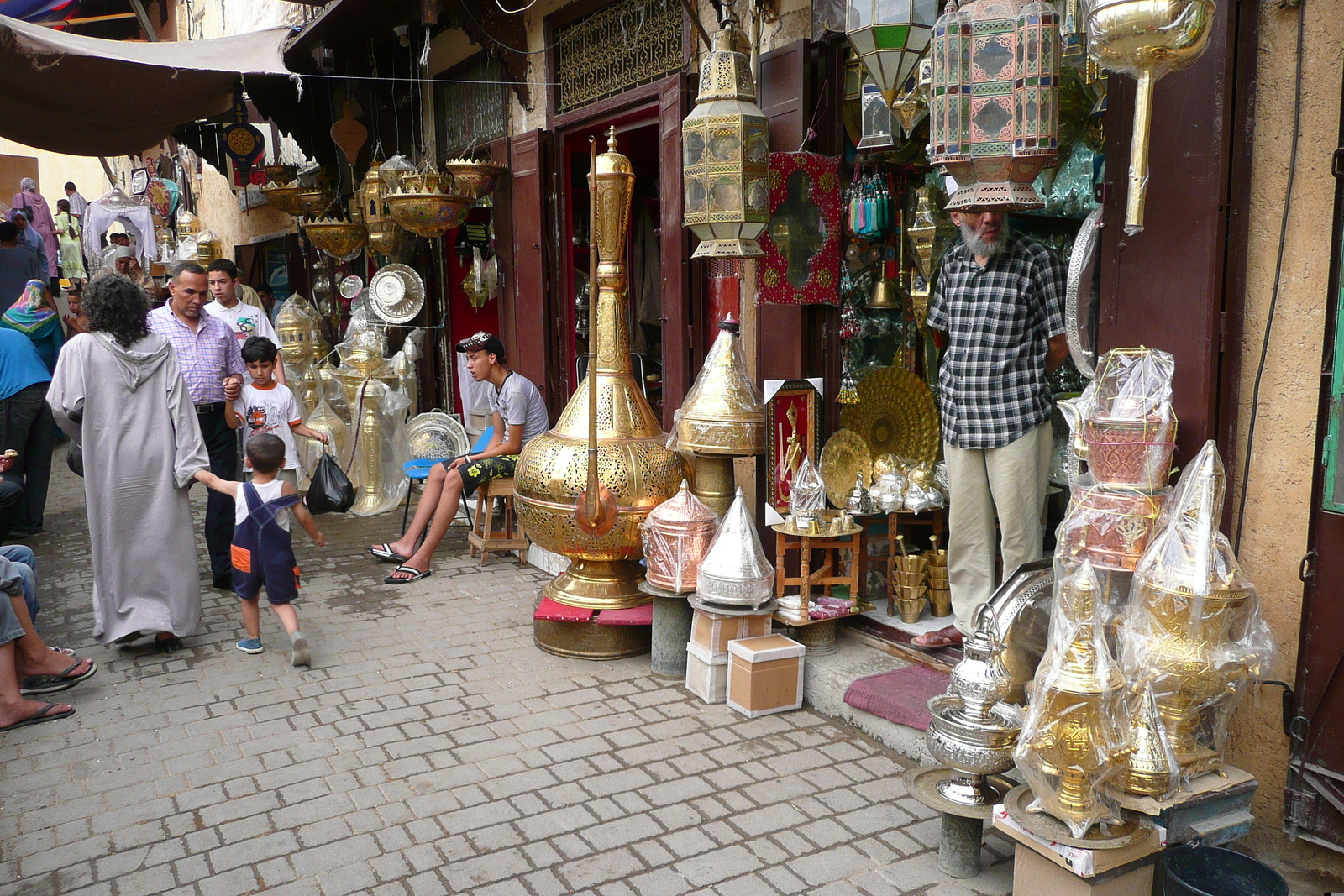 รูปถ่าย โมร็อกโก(Morocco) เฟส(Fes) เมดินาเฟส(Fes Medina) 2008-07 147