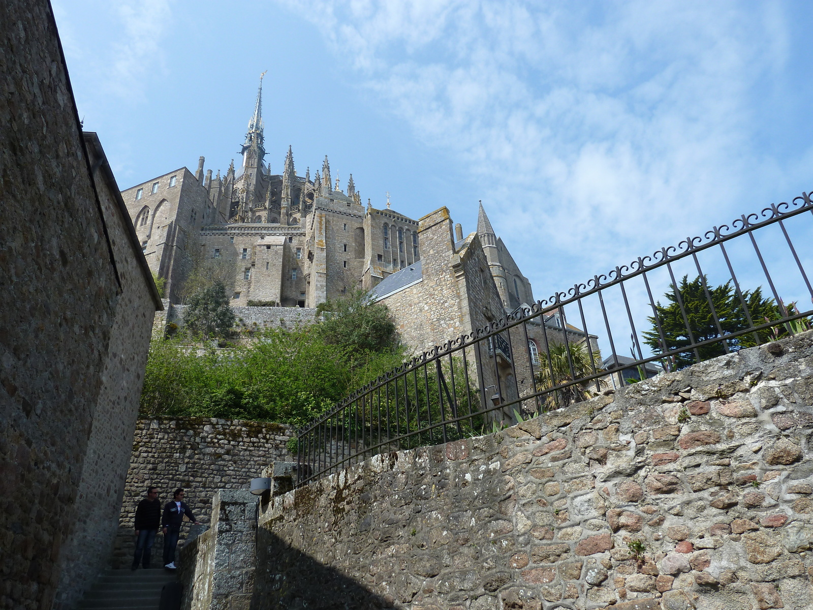 รูปถ่าย ฝรั่งเศส(France) มงแซ็งมีแชล(Mont St Michel) หมู่บ้านมงแซ็งมีแชล(Mont St Michel Village) 2010-04 15