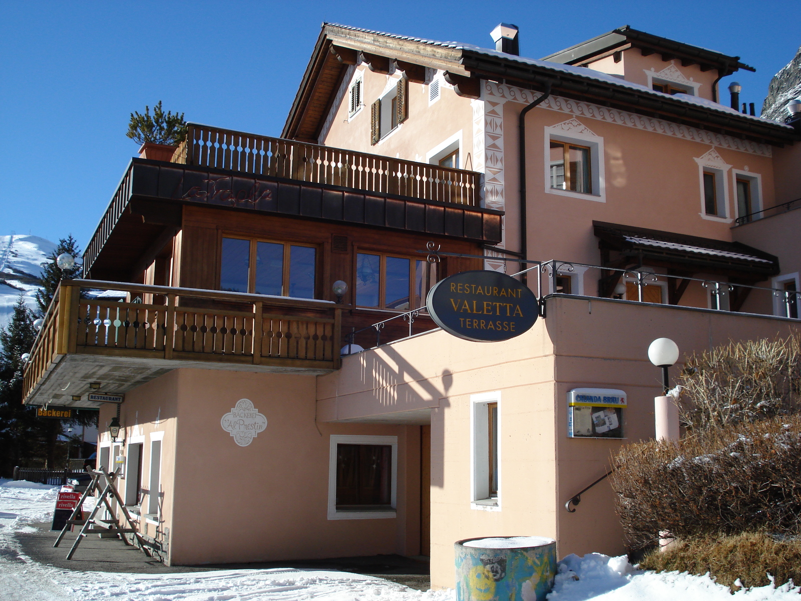 รูปถ่าย สวิสเซอร์แลนด์(Switzerland) บีวีโอ(Bivio) 2007-01 2