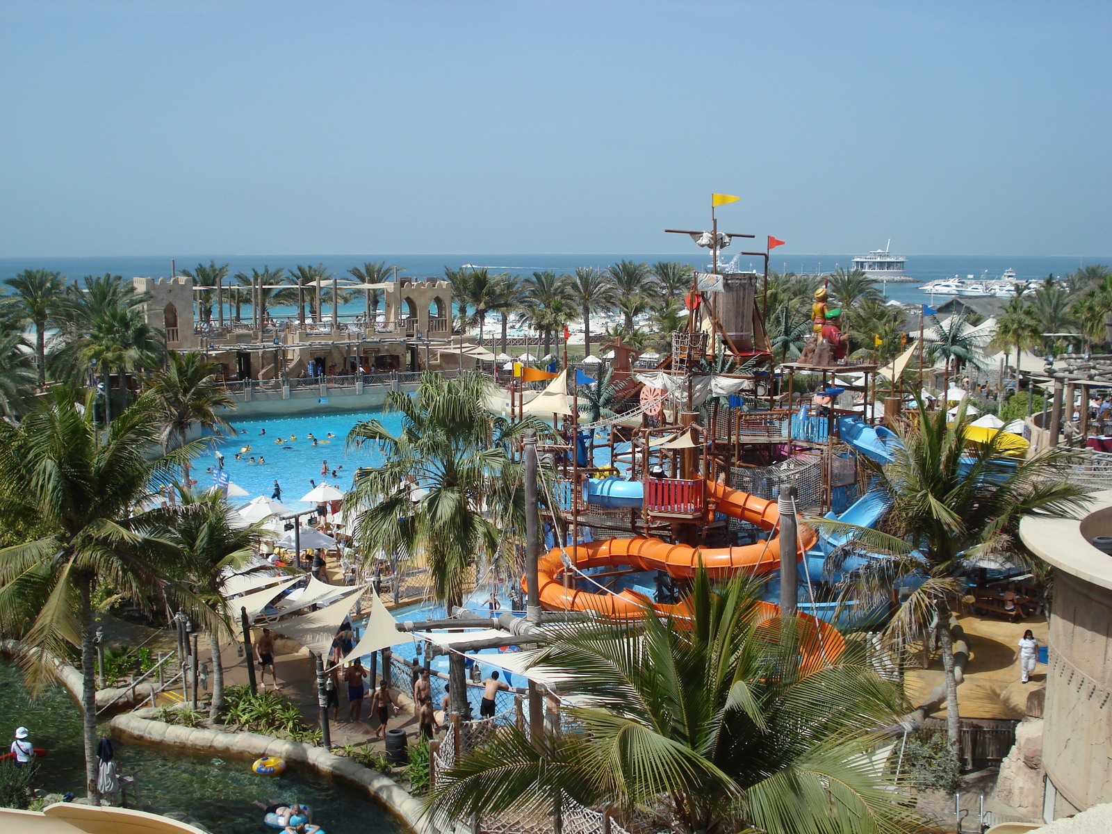 รูปถ่าย สหรัฐอาหรับเอมิเรตส์(United Arab Emirates) ดูไบ(Dubai) สวนน้ำไวลด์วาดี(Wild Wadi) 2007-03 5