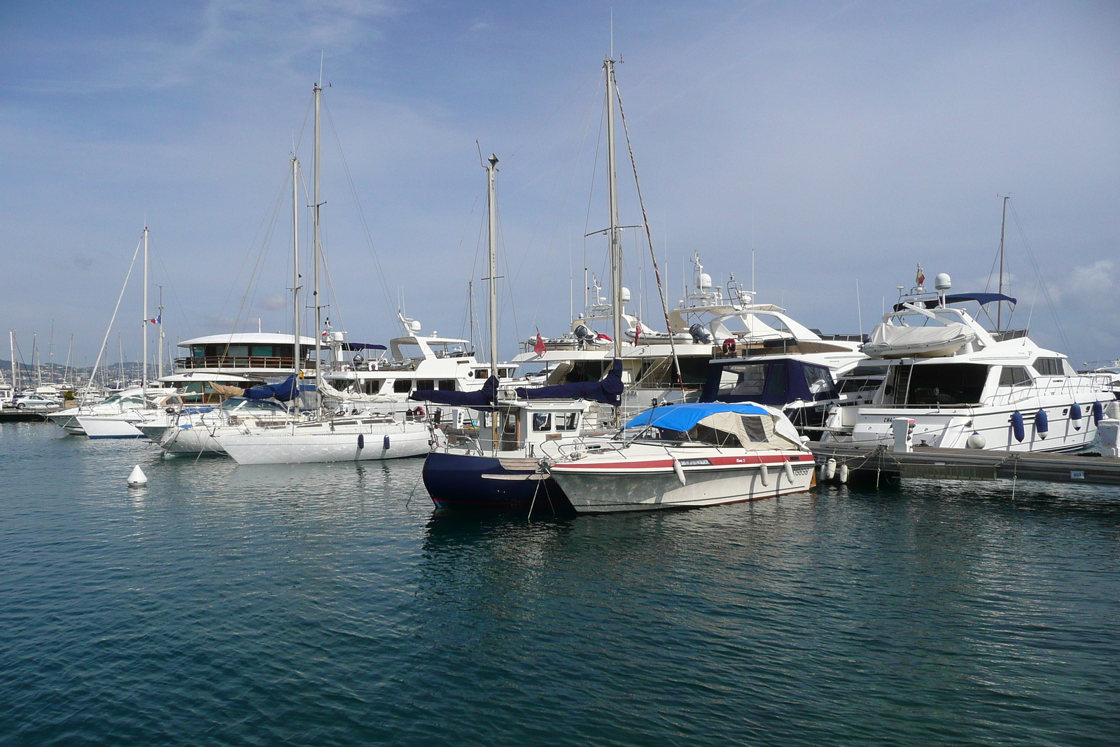 รูปถ่าย ฝรั่งเศส(France) ลานาปูล(La Napoule) ท่าเรือลานาปูล(Port La Napoule) 2008-03 0