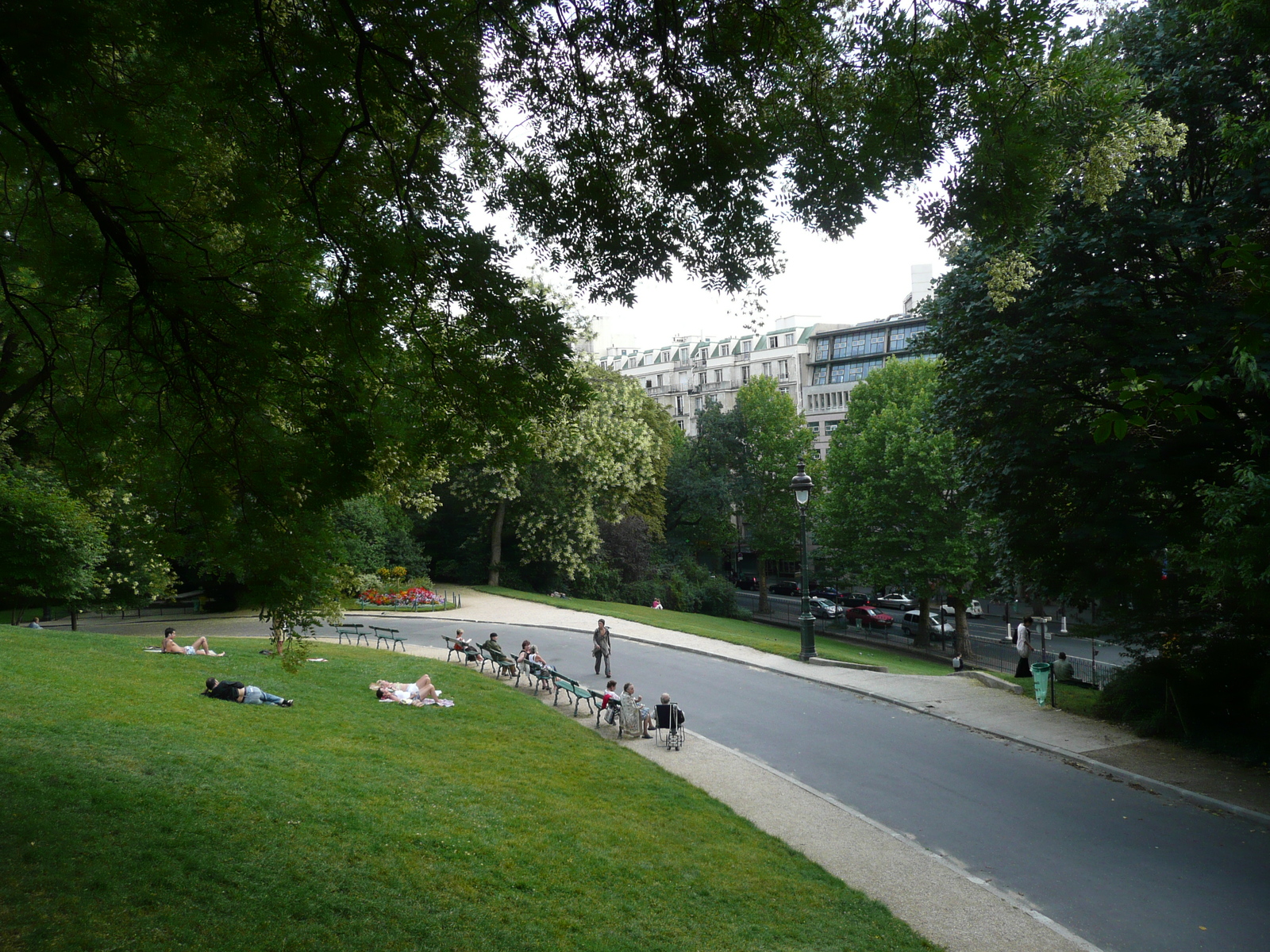 รูปถ่าย ฝรั่งเศส(France) ปารีส(Paris) สวนบุต-โชมง(Parc des Buttes Chaumont) 2007-08 129