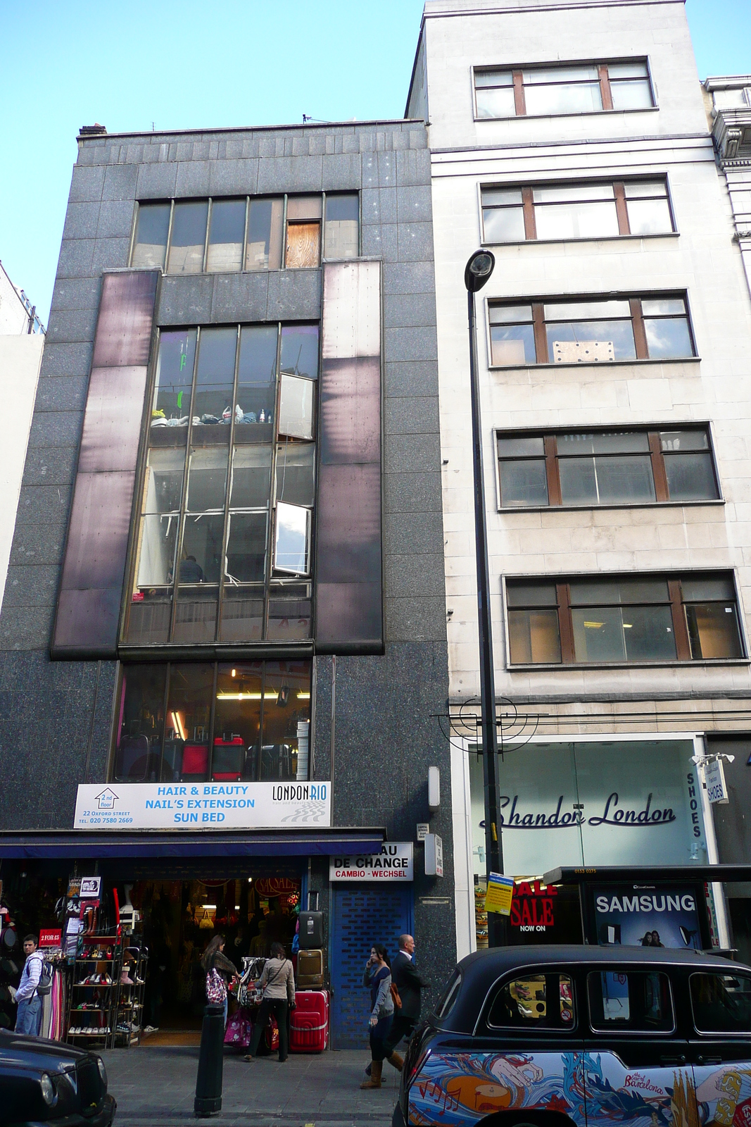 รูปถ่าย อังกฤษ(United Kingdom) ลอนดอน(London) ถนนนิวออกซ์ฟอร์ด(New Oxford Street) 2007-09 3
