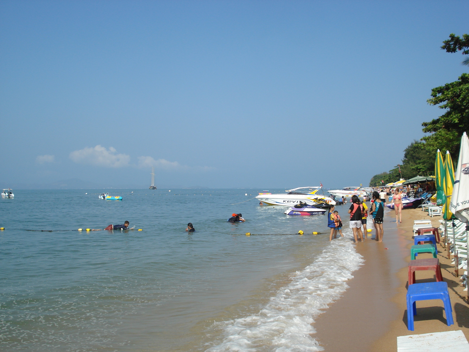 รูปถ่าย ไทย(Thailand) จอมเทียน(Jomtien) ริมทะเลจอมเทียน(Jomtien Seashore) 2008-01 138