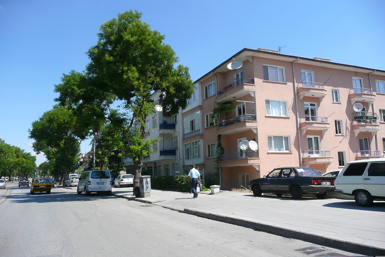 รูปถ่าย ตุรกี(Turkey) อังการา(Ankara) ถนนจากบิลเคนต์ไปอังการา(Bilkent to Ankara road) 2008-07 90
