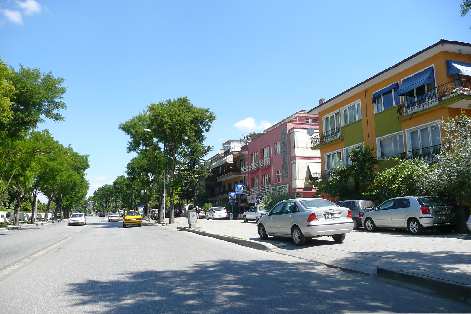 รูปถ่าย ตุรกี(Turkey) อังการา(Ankara) ถนนจากบิลเคนต์ไปอังการา(Bilkent to Ankara road) 2008-07 84
