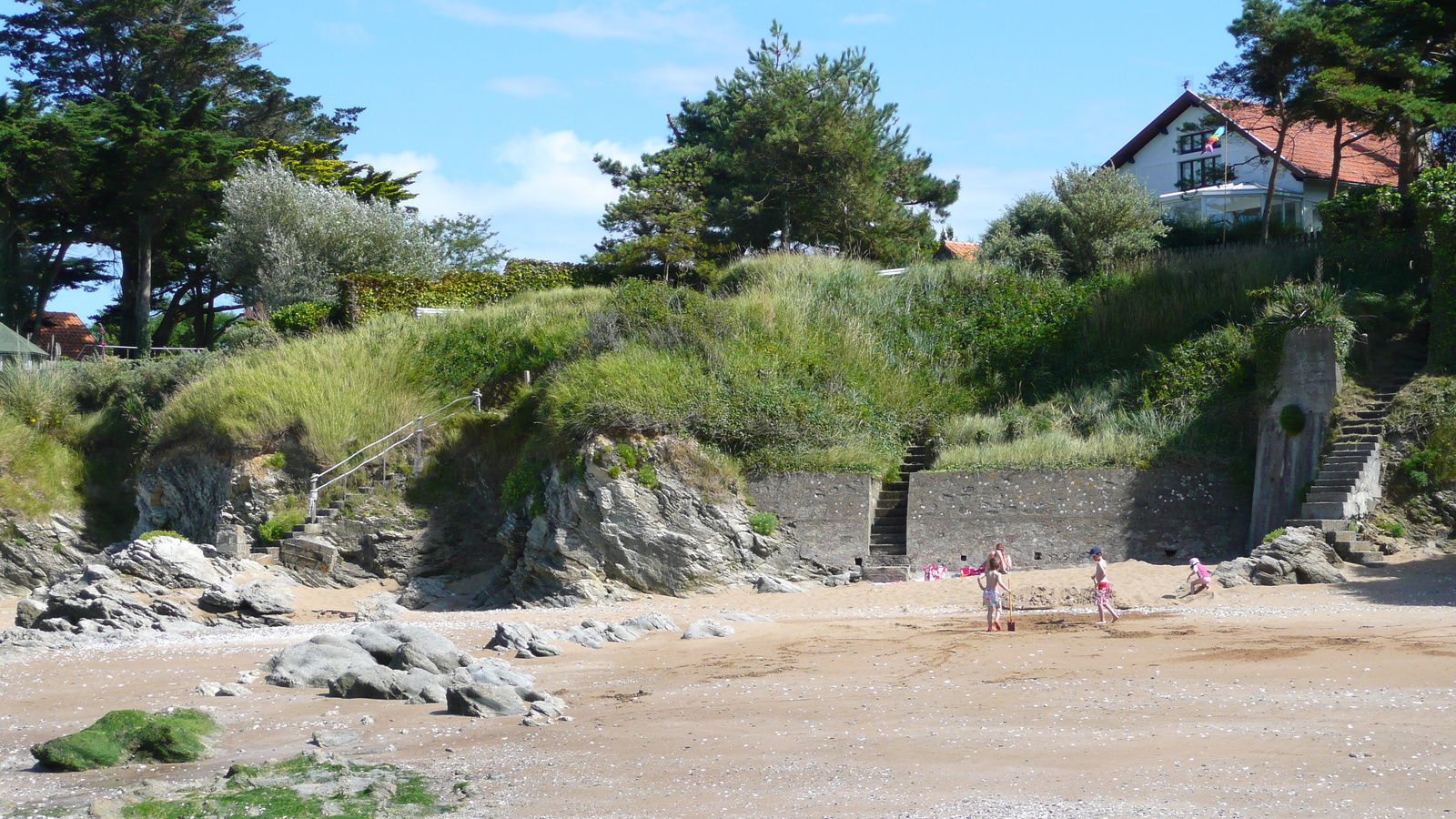 รูปถ่าย ฝรั่งเศส(France) ลาแปลน-ซูร์-แมร์(La Plaine sur mer) เลอกอร์มีเย(Le Cormier) 2007-07 12