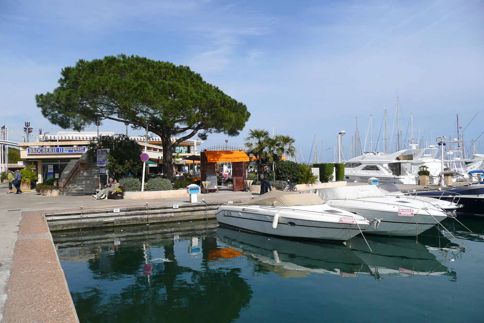 รูปถ่าย ฝรั่งเศส(France) ลานาปูล(La Napoule) ท่าเรือลานาปูล(Port La Napoule) 2008-03 41