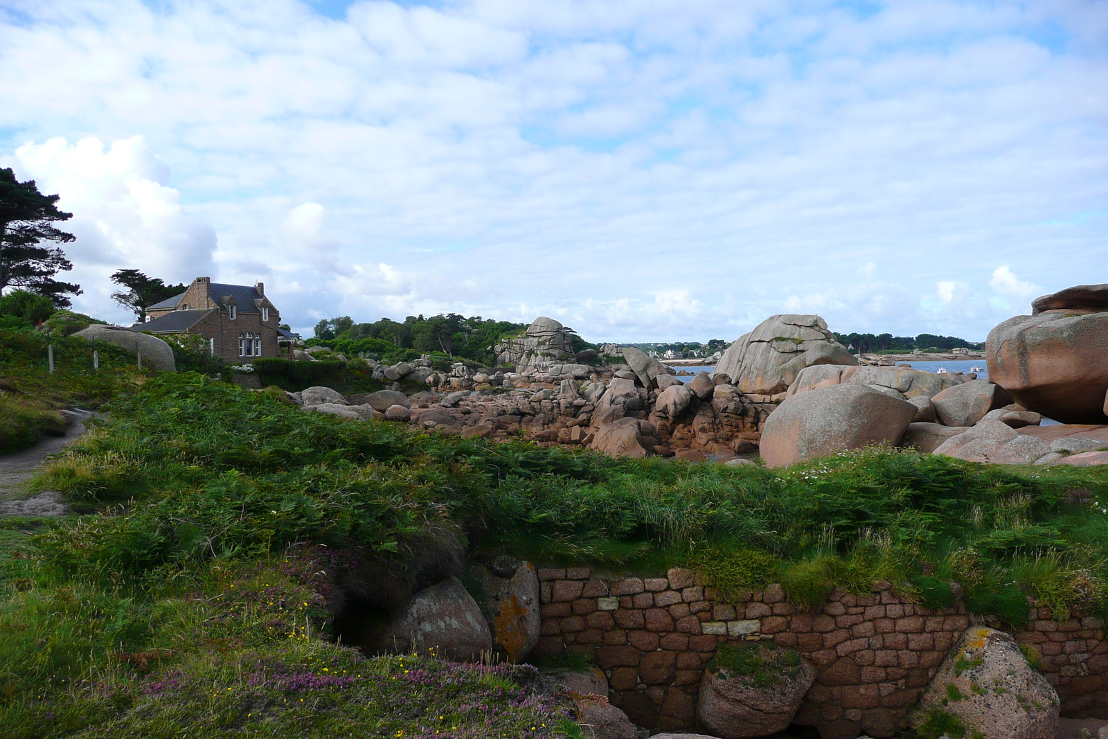 รูปถ่าย ฝรั่งเศส(France) แปร์รอส-กีแรก(Perros Guirec) โปรมาแนค(Ploumanach) 2007-08 124