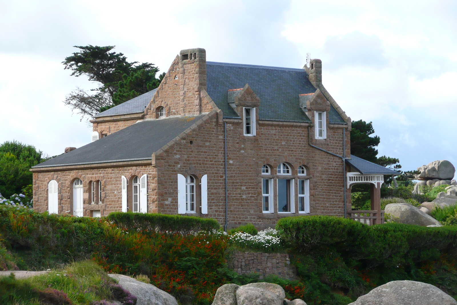 รูปถ่าย ฝรั่งเศส(France) แปร์รอส-กีแรก(Perros Guirec) โปรมาแนค(Ploumanach) 2007-08 16