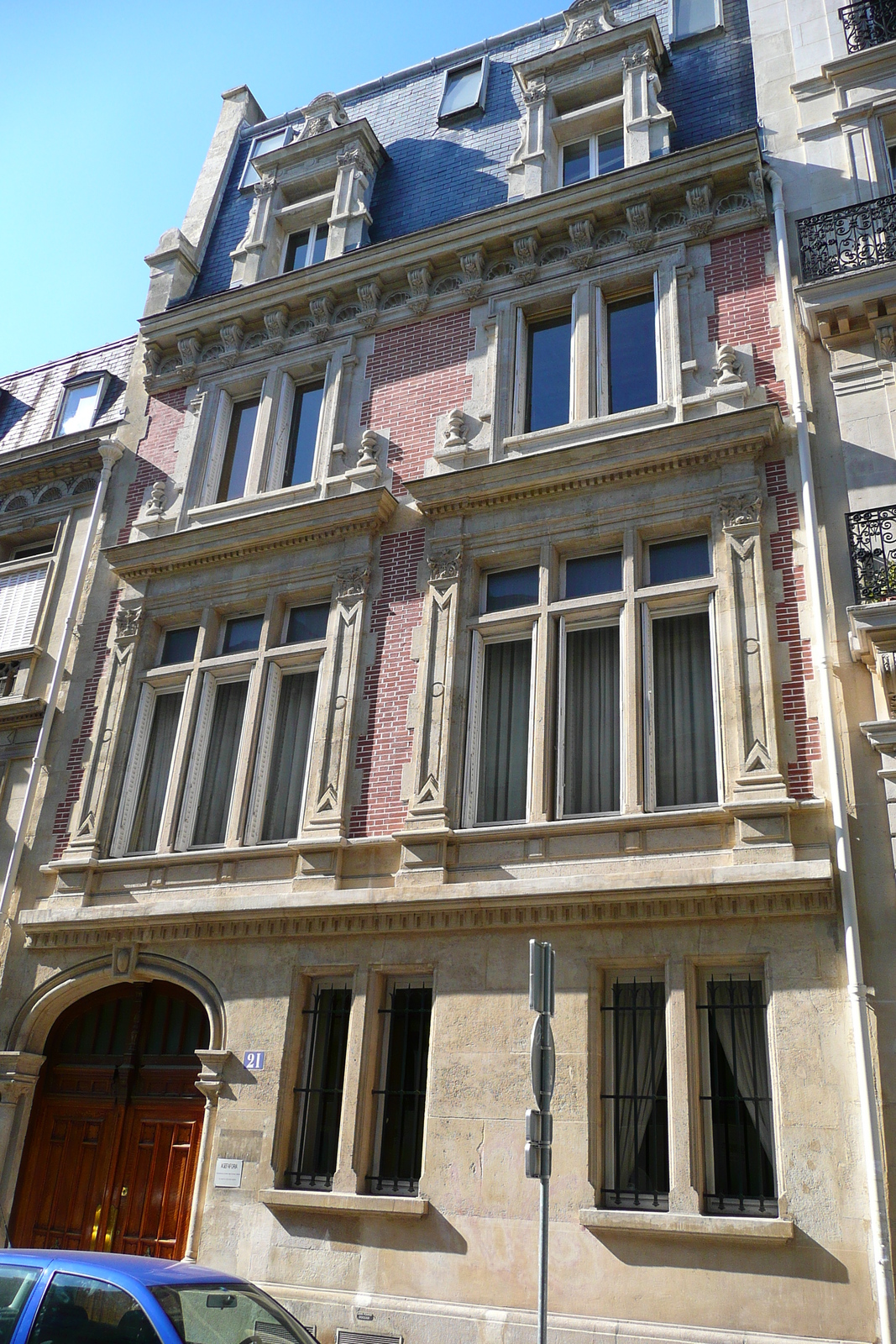 รูปถ่าย ฝรั่งเศส(France) ปารีส(Paris) คุ้มที่ 17 (17th Arrondissement) ถนนฟอร์ตูนี(Rue Fortuny) 2007-09 37