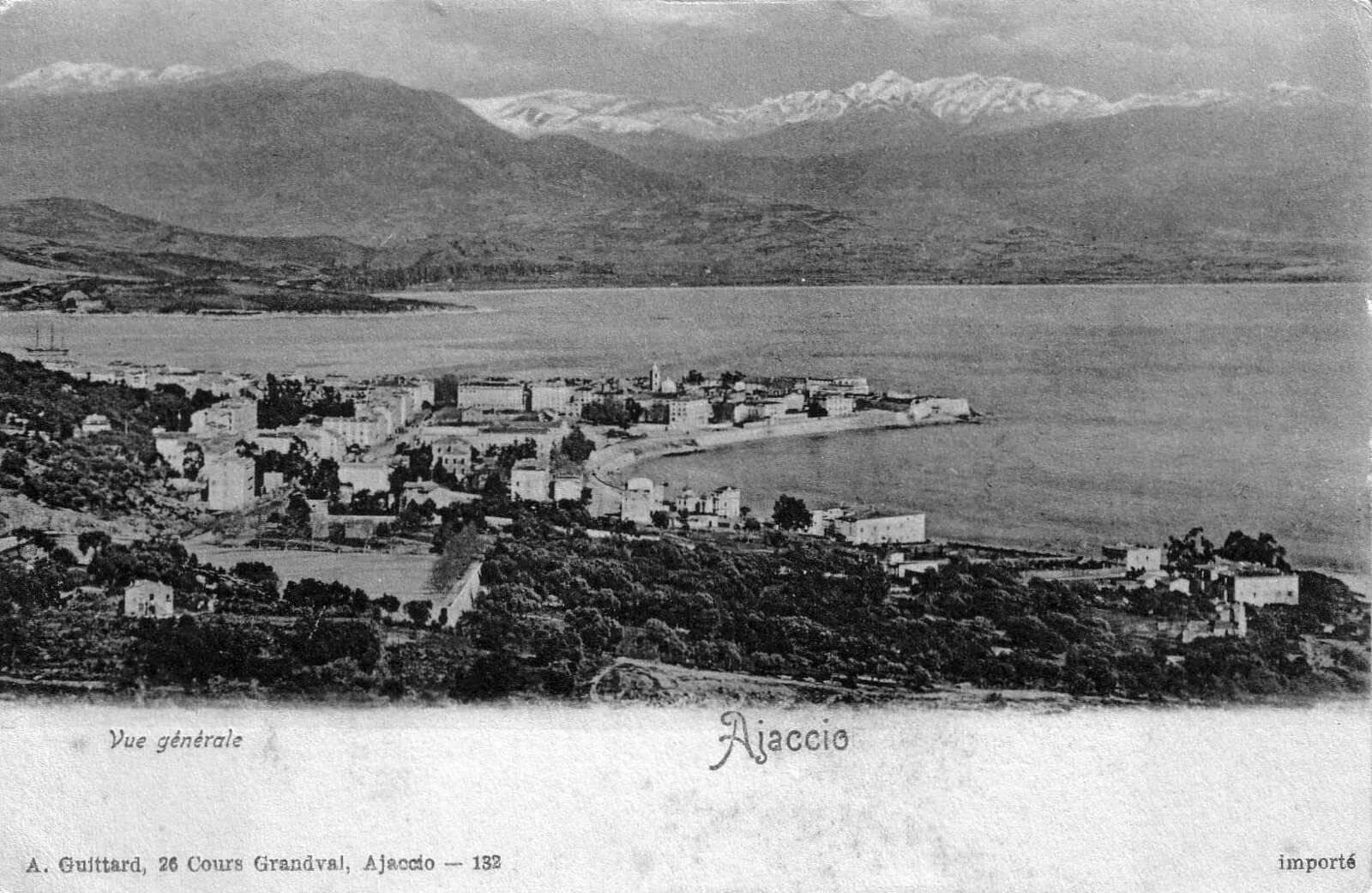 รูปถ่าย ฝรั่งเศส(France) คอร์สิคา(Corsica) โปสการ์ดเก่า(Old Postcards) 1900-01 270
