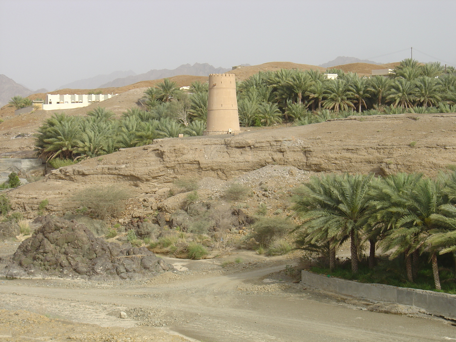 รูปถ่าย โอมาน(Oman) จากบูไรมิไปถนนโซฮาร์(Buraimi to Sohar road) 2005-03 5