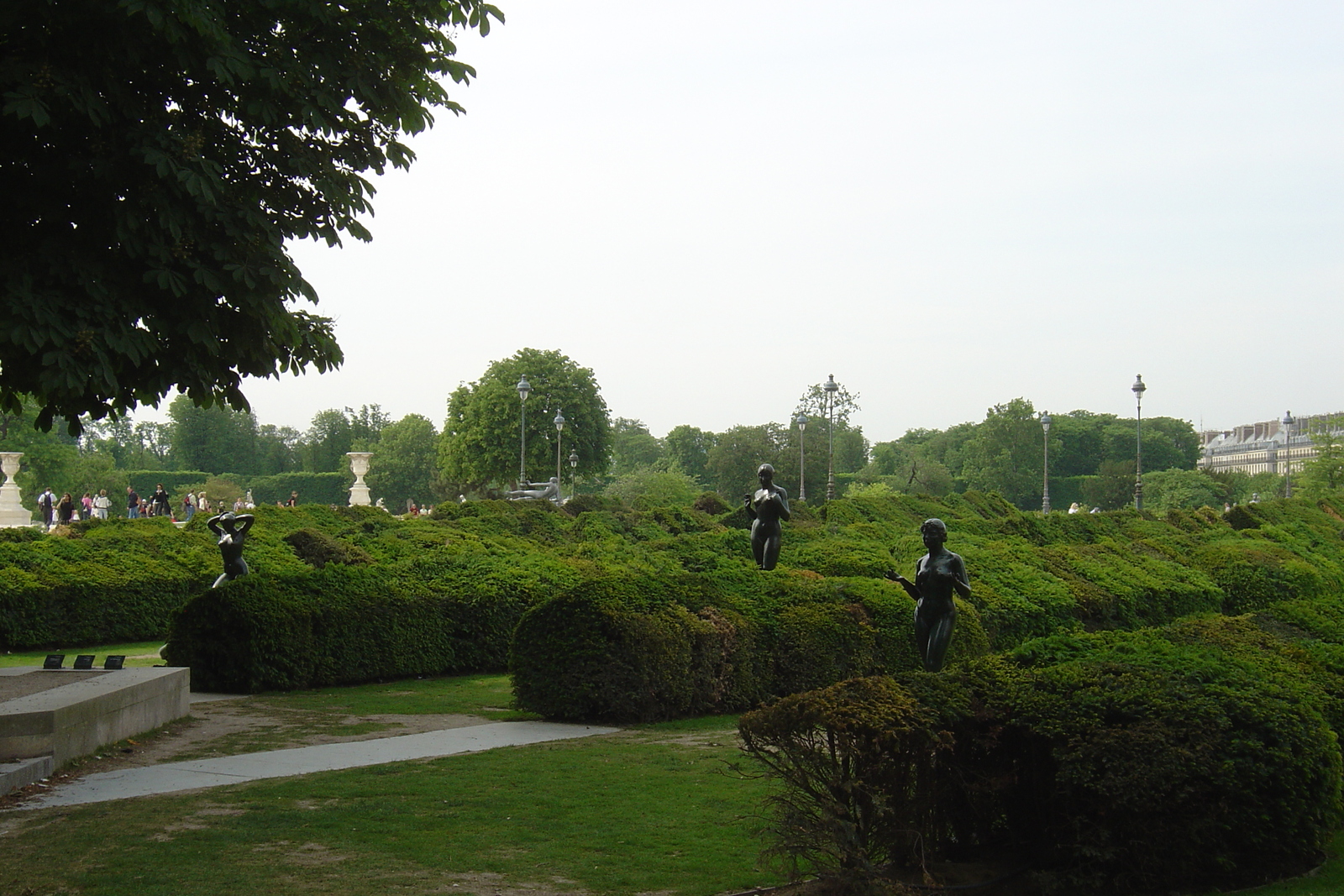 รูปถ่าย ฝรั่งเศส(France) ปารีส(Paris) สวนการูแซลแห่งลูฟวร์(Louvre Carrousel Garden) 2007-05 63