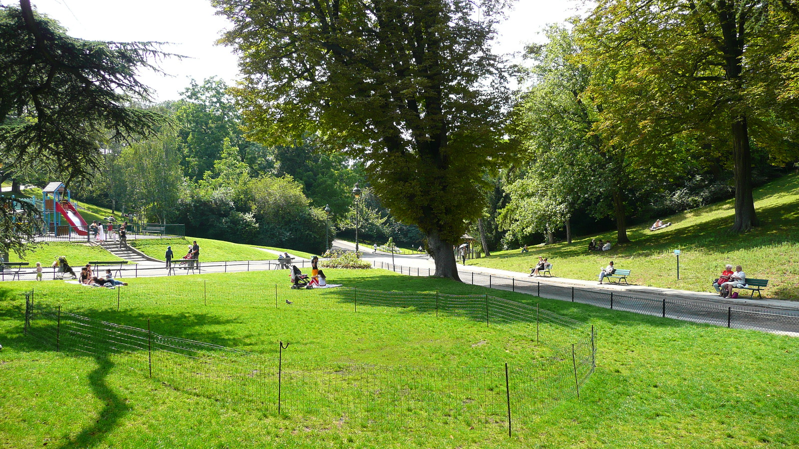 รูปถ่าย ฝรั่งเศส(France) ปารีส(Paris) สวนบุต-โชมง(Parc des Buttes Chaumont) 2007-08 160
