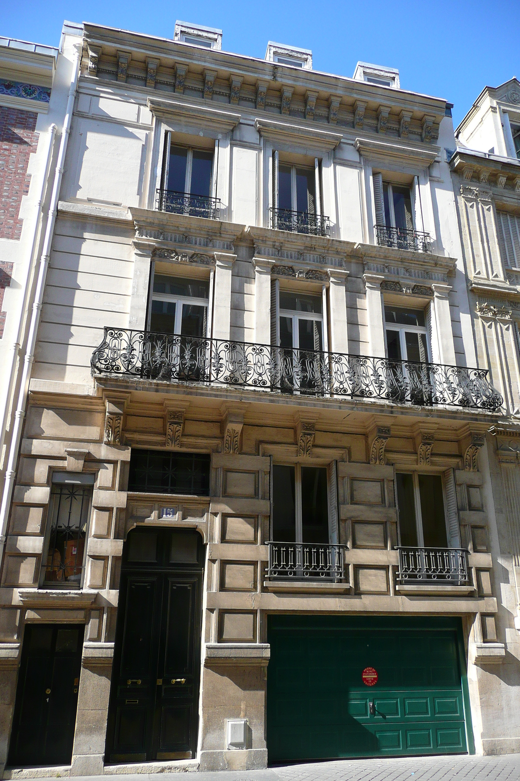 รูปถ่าย ฝรั่งเศส(France) ปารีส(Paris) คุ้มที่ 17 (17th Arrondissement) ถนนฟอร์ตูนี(Rue Fortuny) 2007-09 12