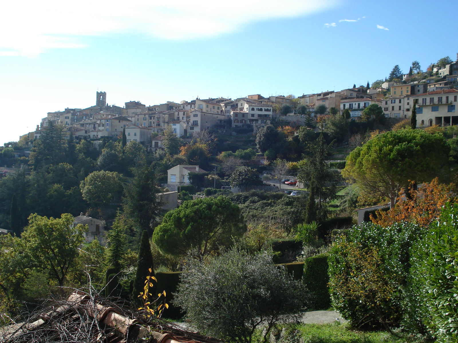 รูปถ่าย ฝรั่งเศส(France) เฟรนช์ริวิเอรา(French Riviera) ถนนจากวองซ์ไปแซ็ง-ฌาเน(Vence to St. Jeannet Road) 2006-12 19