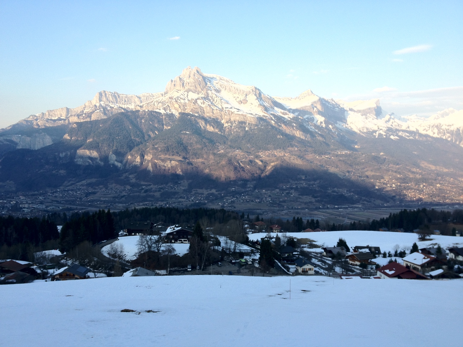 รูปถ่าย ฝรั่งเศส(France) ก็องบลู(Combloux) 2012-02 8