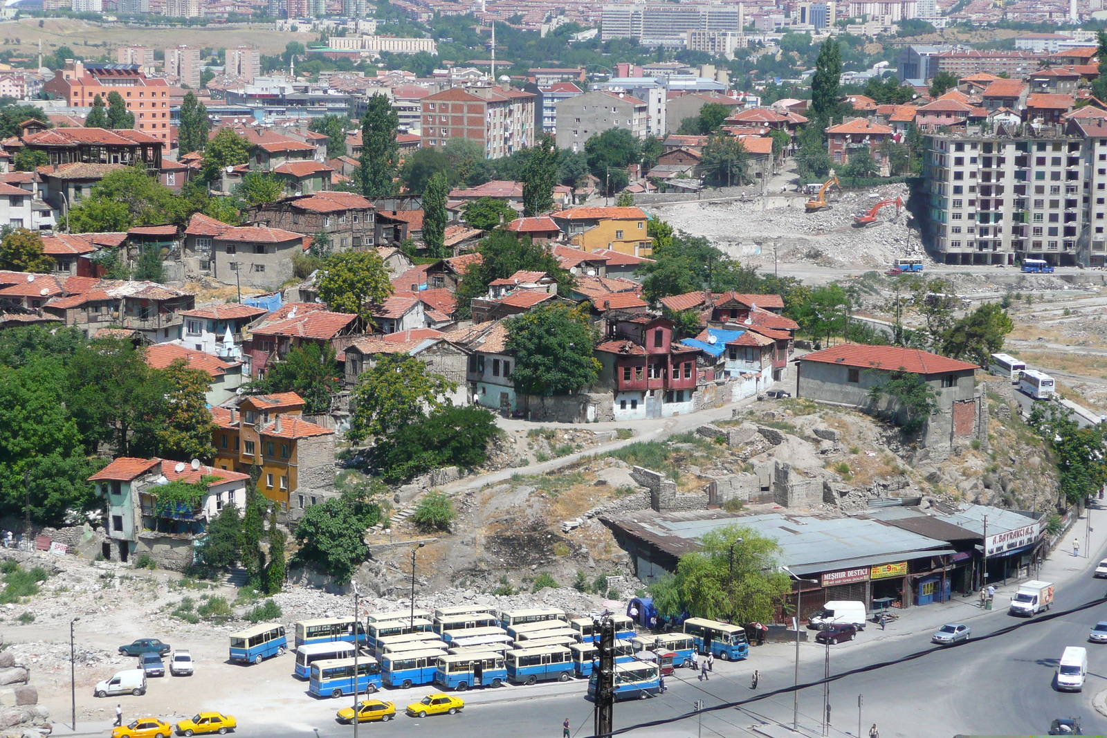 รูปถ่าย ตุรกี(Turkey) อังการา(Ankara) ป้อมปราการอังการา(Ankara Fortress) 2008-07 9