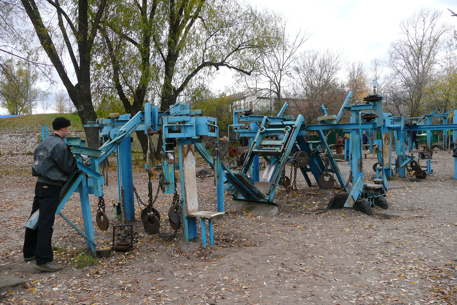 รูปถ่าย ยูเครน(Ukraine) เคียฟ(Kiev) "ฮีโดรปาร์ค(Hydropark) 2007-11 66