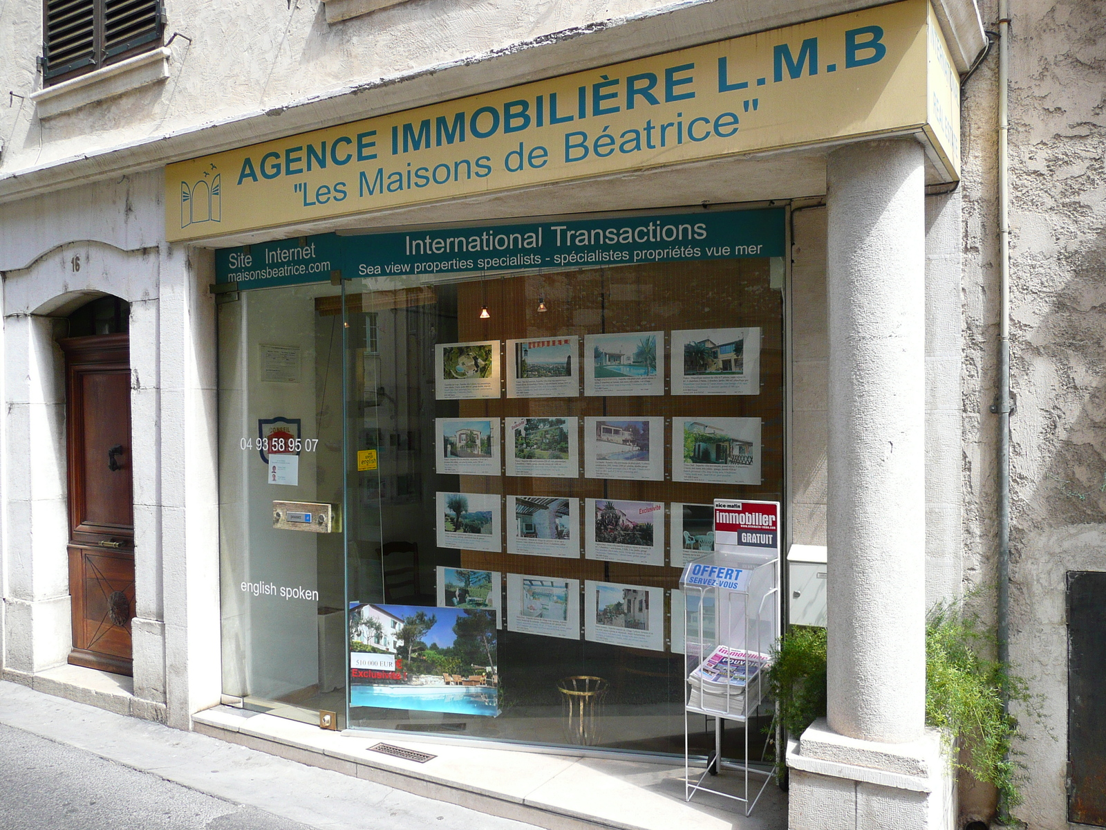 รูปถ่าย ฝรั่งเศส(France) วังซ์(Vence) ถนนอ็องรี-อีนาร์(Avenue H. Isnard) 2007-07 43