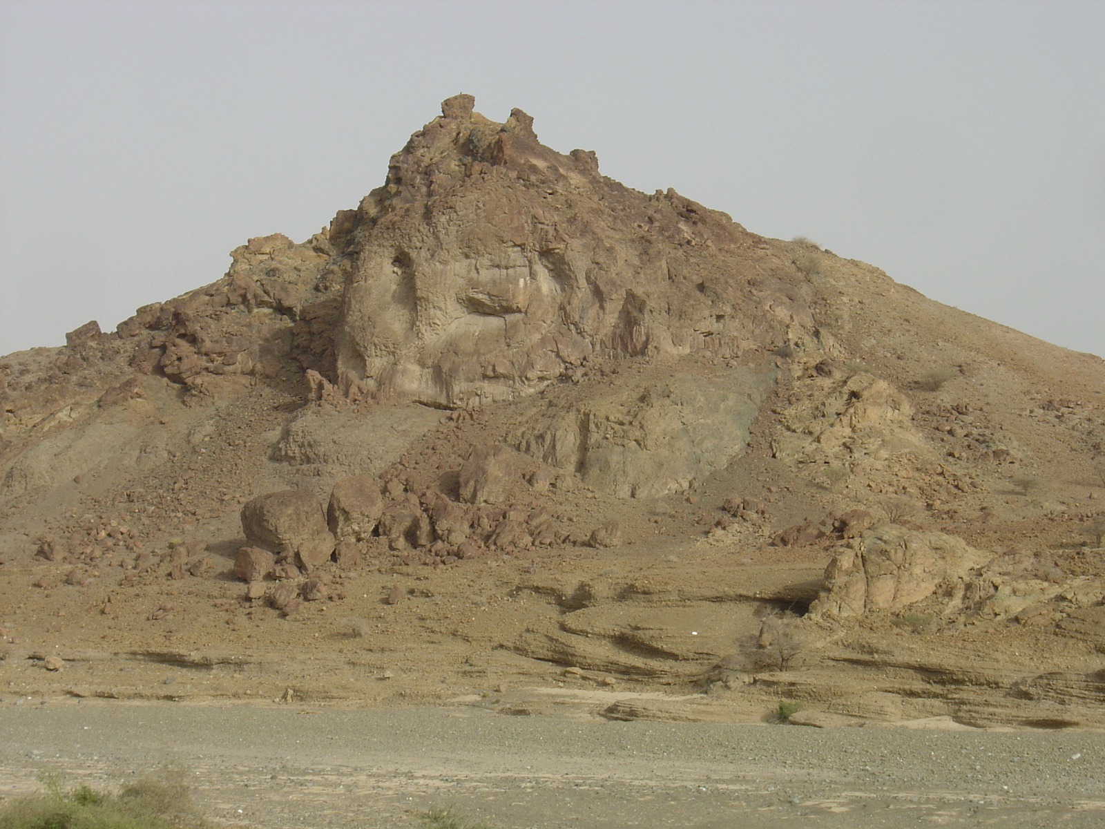 รูปถ่าย โอมาน(Oman) จากบูไรมิไปถนนโซฮาร์(Buraimi to Sohar road) 2005-03 11