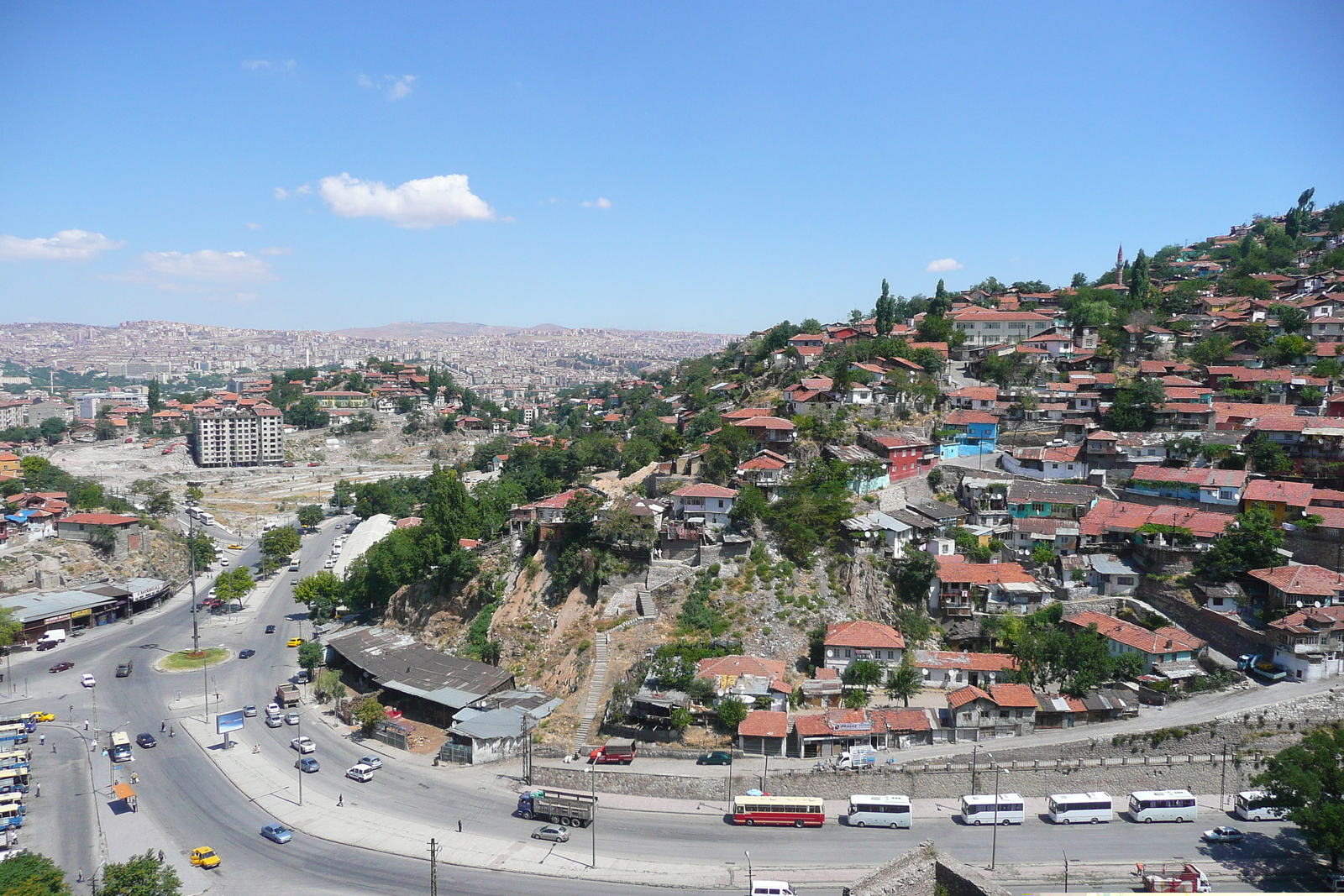รูปถ่าย ตุรกี(Turkey) อังการา(Ankara) ป้อมปราการอังการา(Ankara Fortress) 2008-07 36