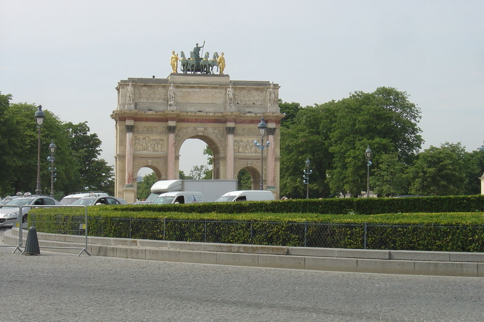 รูปถ่าย ฝรั่งเศส(France) ปารีส(Paris) สวนการูแซลแห่งลูฟวร์(Louvre Carrousel Garden) 2007-05 0