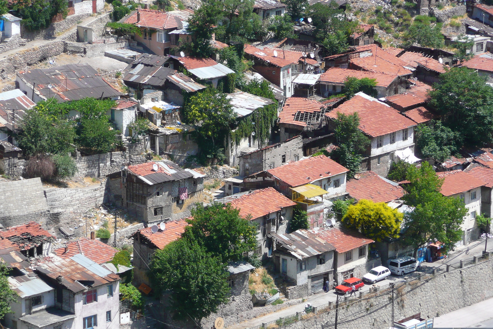 รูปถ่าย ตุรกี(Turkey) อังการา(Ankara) ป้อมปราการอังการา(Ankara Fortress) 2008-07 24
