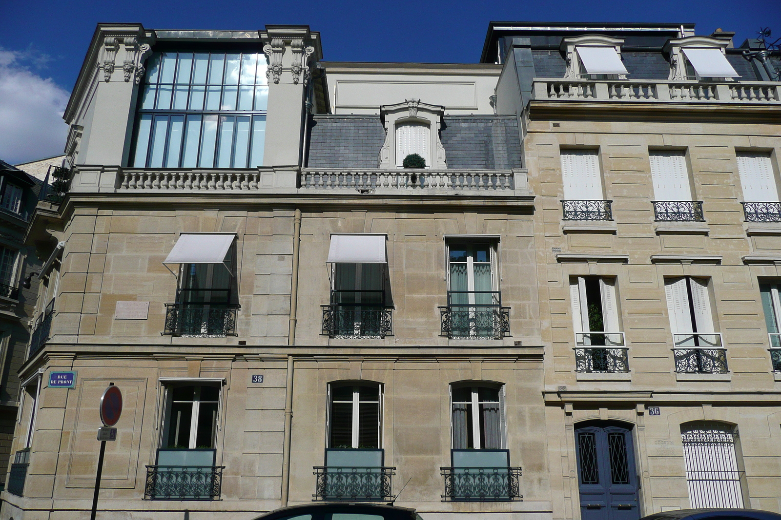 รูปถ่าย ฝรั่งเศส(France) ปารีส(Paris) คุ้มที่ 17 (17th Arrondissement) ถนนโพรนี(Rue de Prony) 2007-09 1