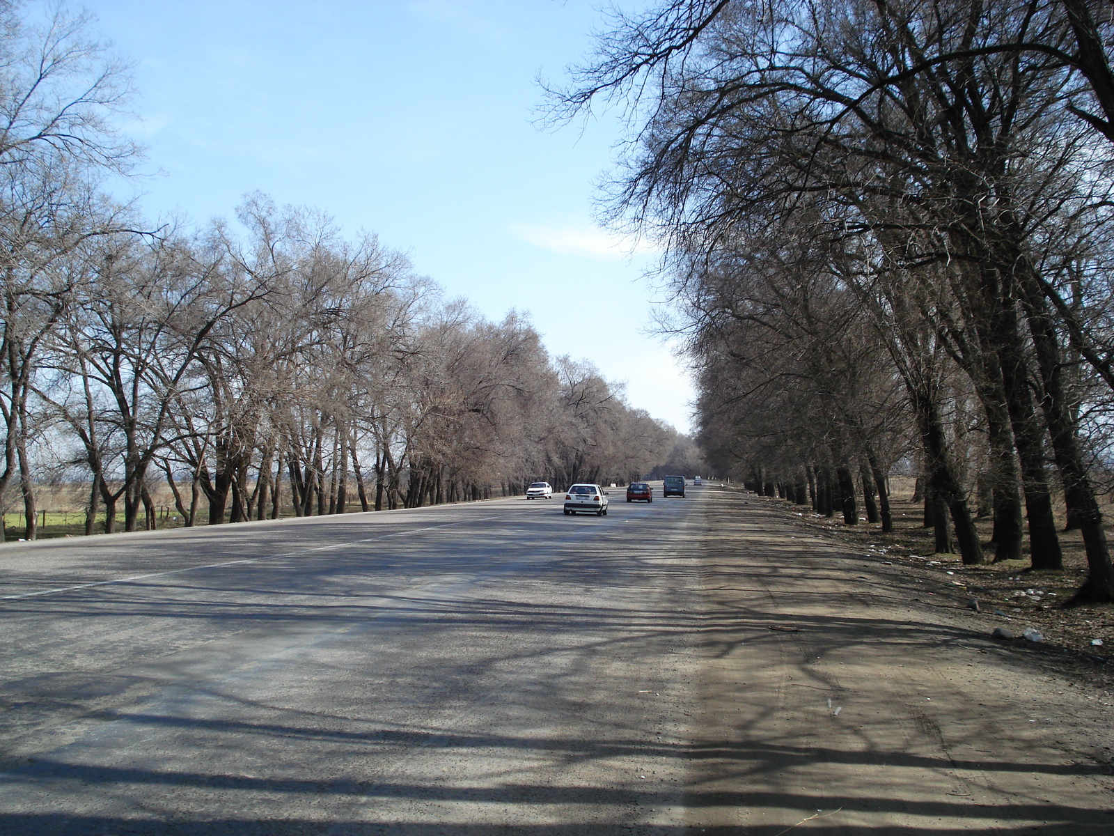 รูปถ่าย คาซัคสถาน(Kazakhstan) ถนนจากอัลมาตีไปหุบผาชารึน(Almaty to Charyn Canyon road) 2007-03 179