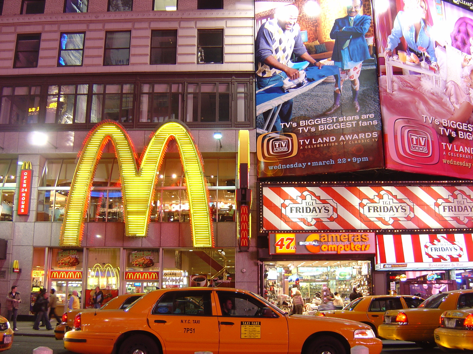 รูปถ่าย สหรัฐอเมริกา(United States) นิวยอร์ก(New York) ไทม์สแควร์(Times Square) 2006-03 58