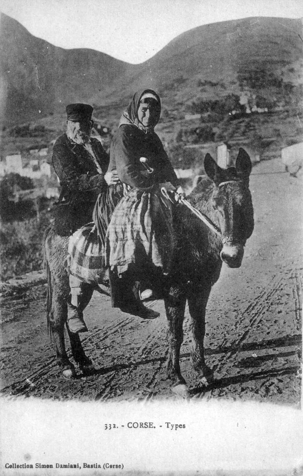 รูปถ่าย ฝรั่งเศส(France) คอร์สิคา(Corsica) โปสการ์ดเก่า(Old Postcards) 1900-01 7