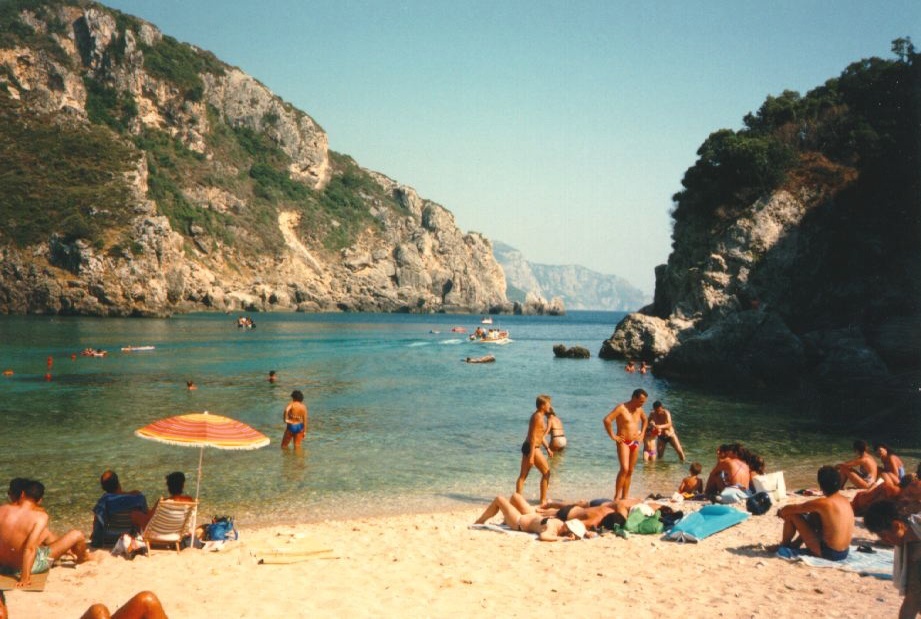 รูปถ่าย กรีก(Greece) เกาะคอร์ฟู(Corfu) 1988-08 12