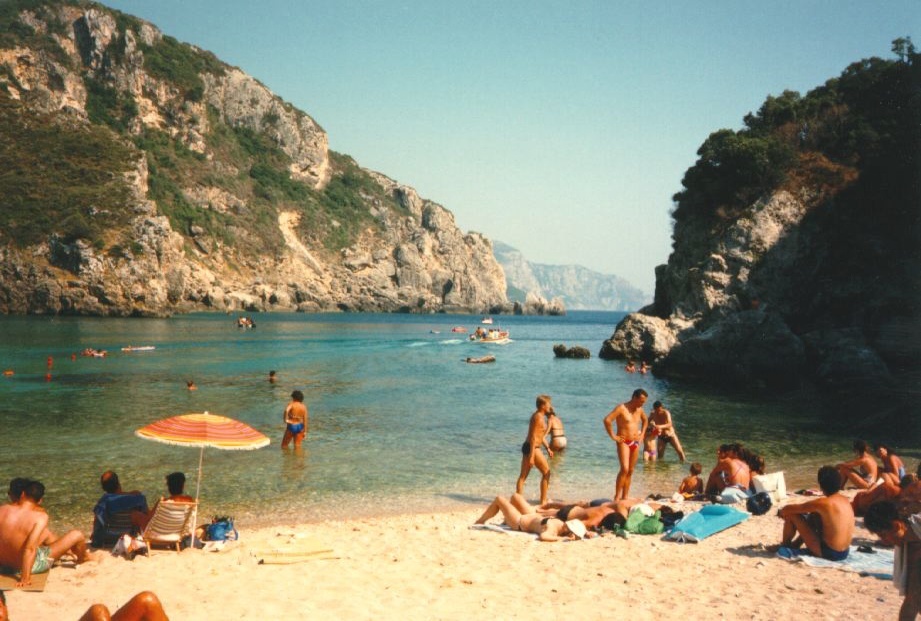 รูปถ่าย กรีก(Greece) เกาะคอร์ฟู(Corfu) 1988-08 2