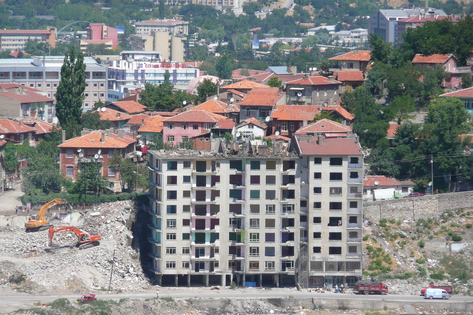 รูปถ่าย ตุรกี(Turkey) อังการา(Ankara) ป้อมปราการอังการา(Ankara Fortress) 2008-07 49