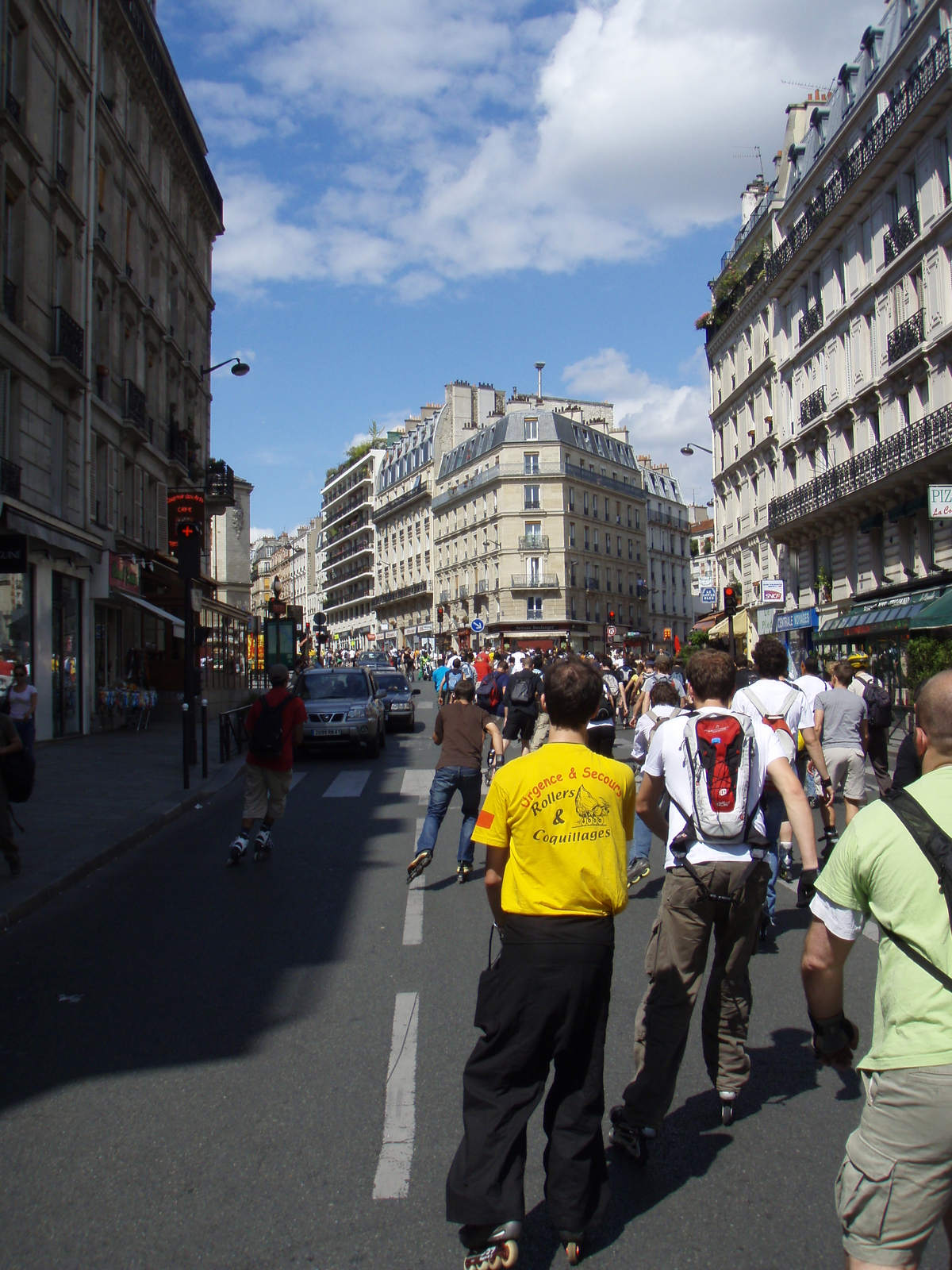 รูปถ่าย ฝรั่งเศส(France) ปารีส(Paris) เล่นสเก็ตในปารีส(Randonnee Roller et Coquillages) 2007-07 36