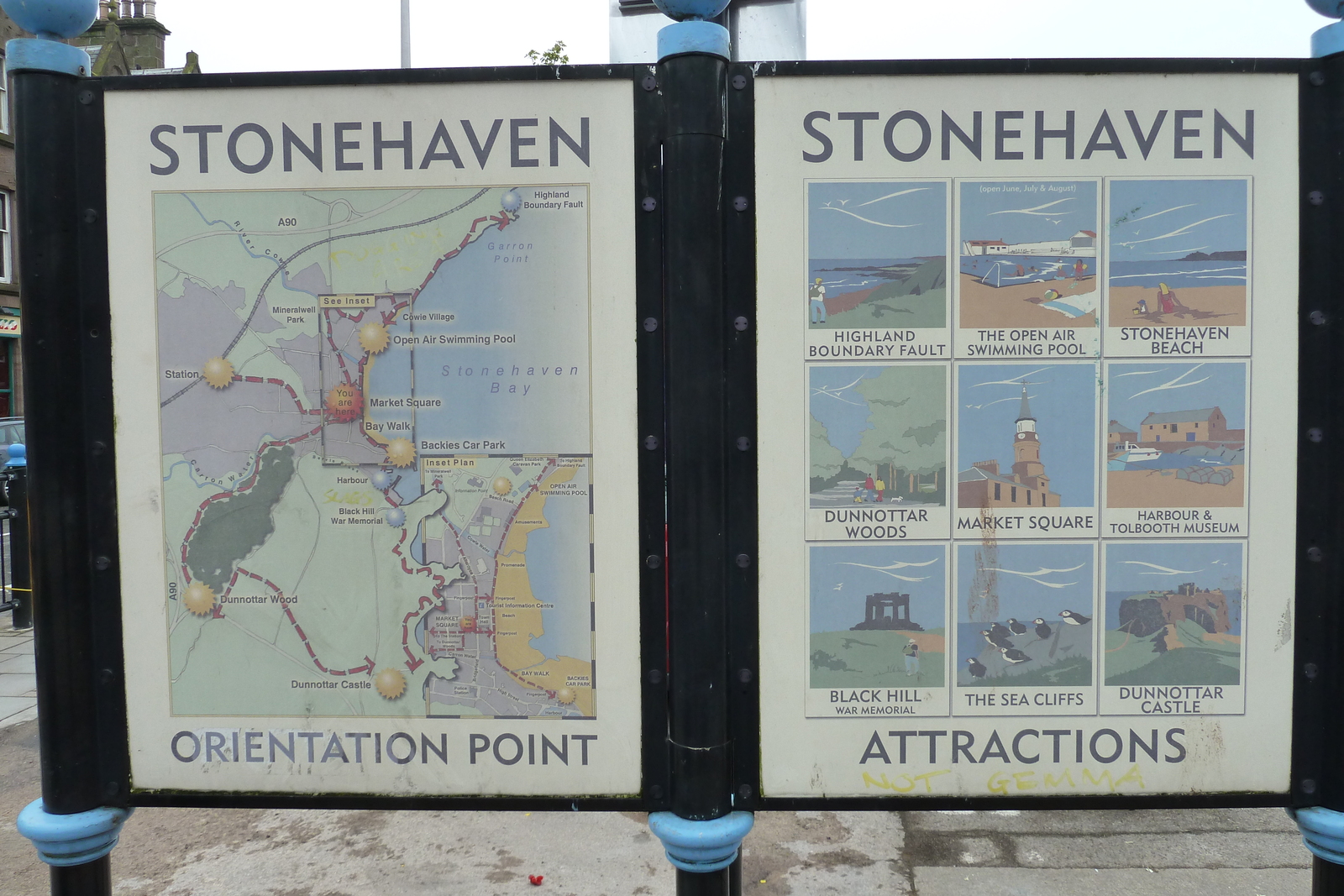 รูปถ่าย อังกฤษ(United Kingdom) สกอตแลนด์(Scotland) สโตนเฮเวน(Stonehaven) 2011-07 10