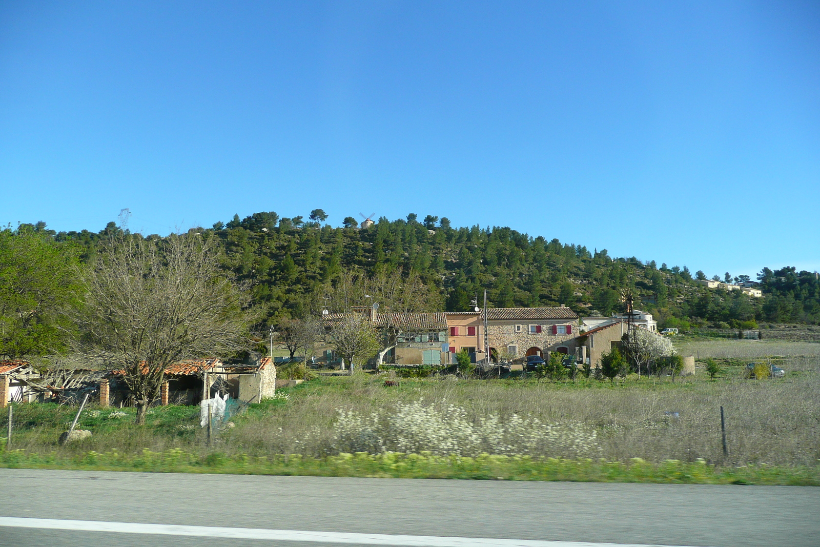 รูปถ่าย ฝรั่งเศส(France) เฟรนช์ริวิเอรา(French Riviera) ถนนจากเลอลุกไปแอ็กซ์(Le Luc to Aix Road) 2008-04 41