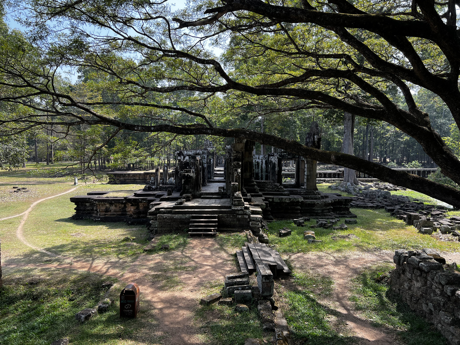 รูปถ่าย กัมพูชา(Cambodia) เสียมราฐ(Siem Reap) นครธม(Angkor Thom) 2023-01 24