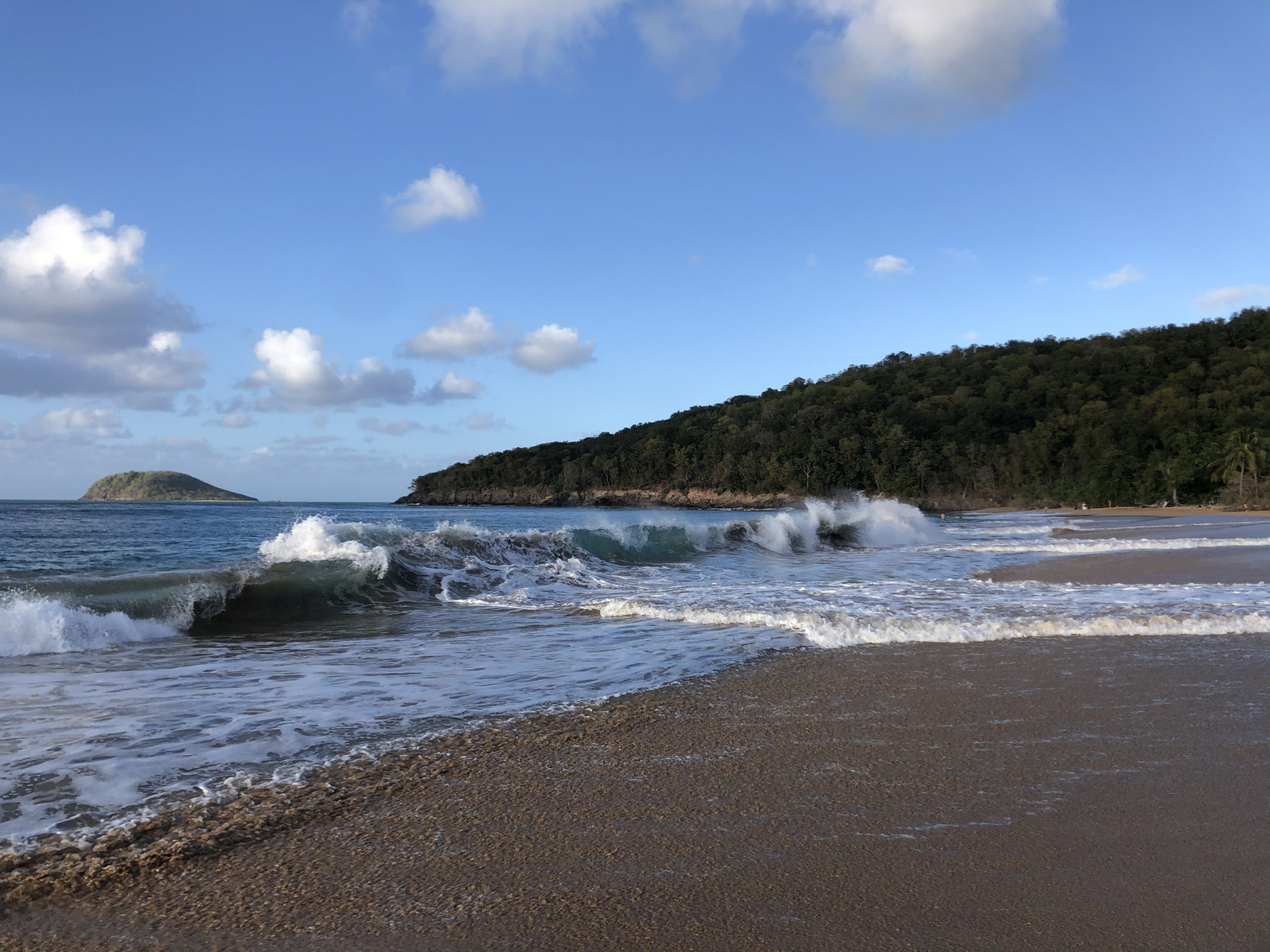 รูปถ่าย กวาเดอลูป(Guadeloupe) หาดลาแปร์ล(La Perle Beach) 2021-02 29
