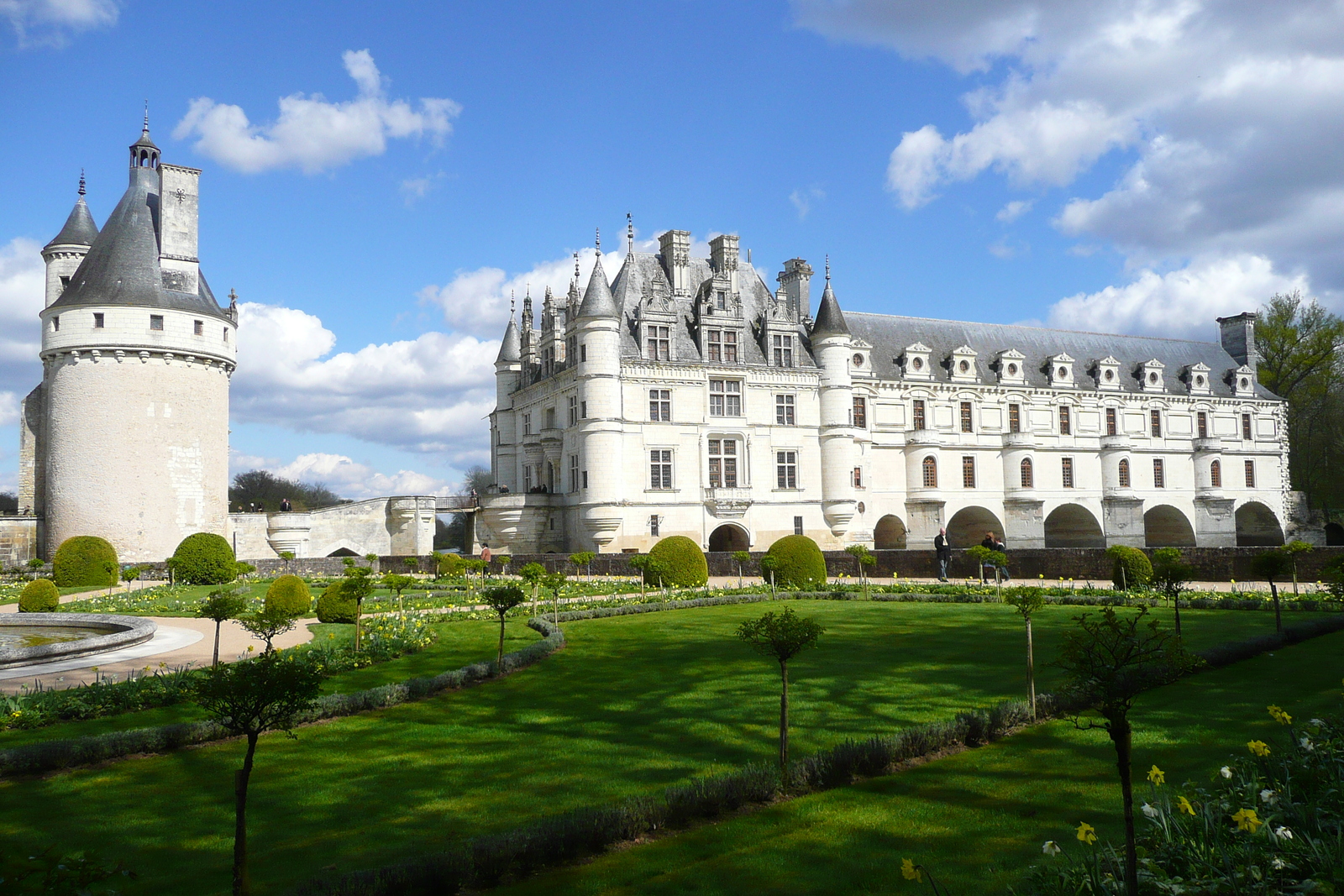รูปถ่าย ฝรั่งเศส(France) ปราสาทเชอนงโซ(Chenonceau Castle) 2008-04 66