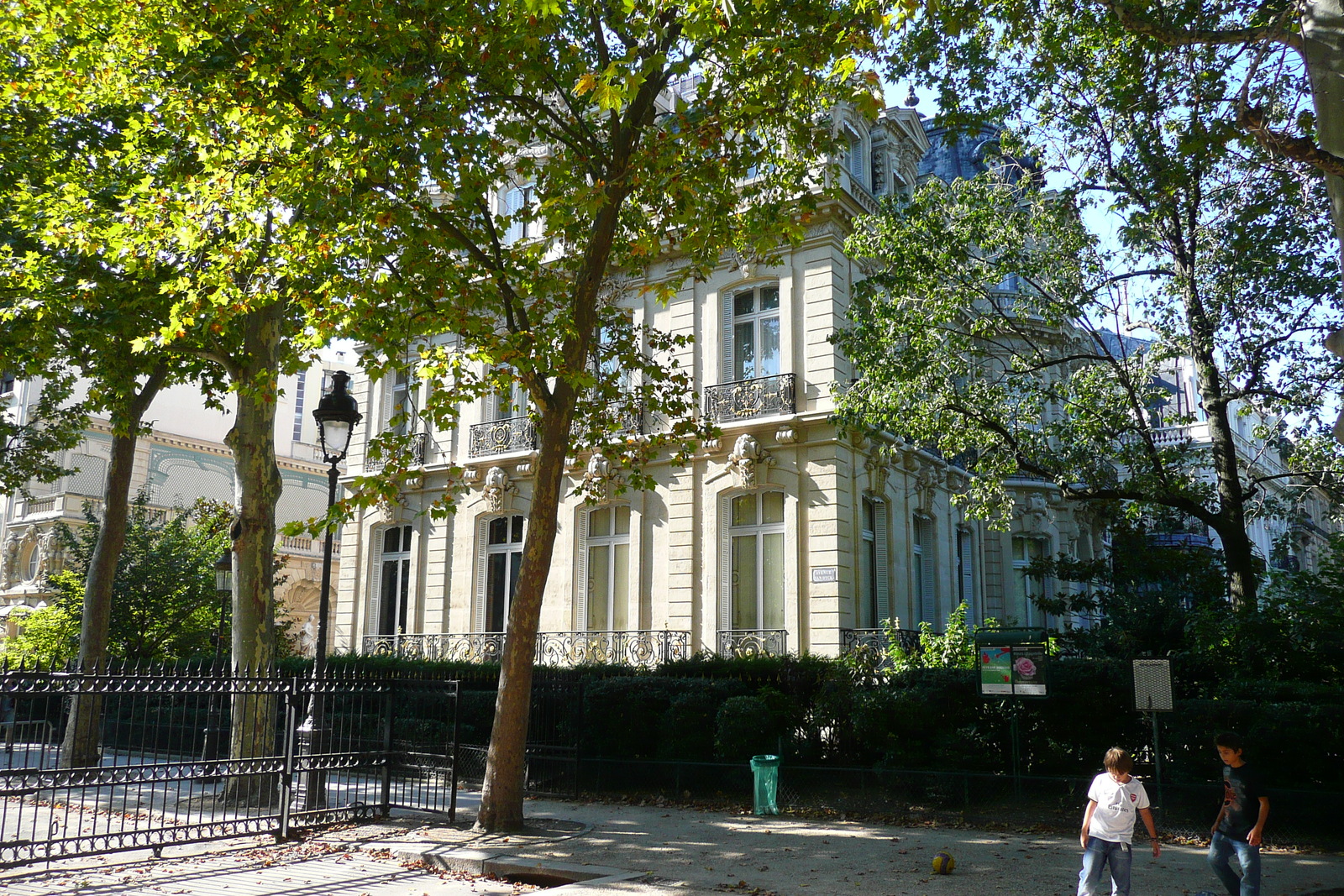 รูปถ่าย ฝรั่งเศส(France) ปารีส(Paris) สวนมงโซ(Monceau Garden) 2007-09 15