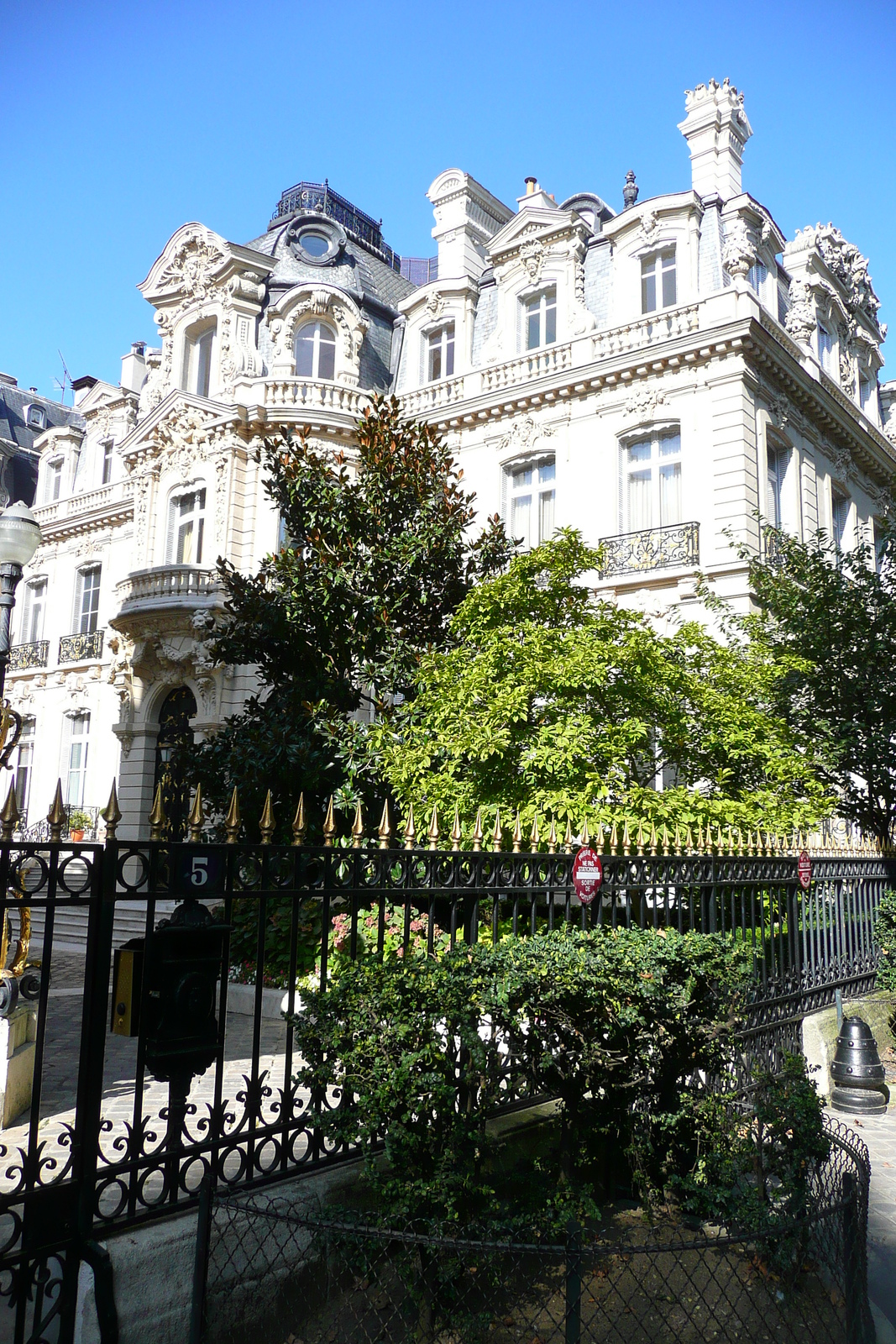 รูปถ่าย ฝรั่งเศส(France) ปารีส(Paris) สวนมงโซ(Monceau Garden) 2007-09 19